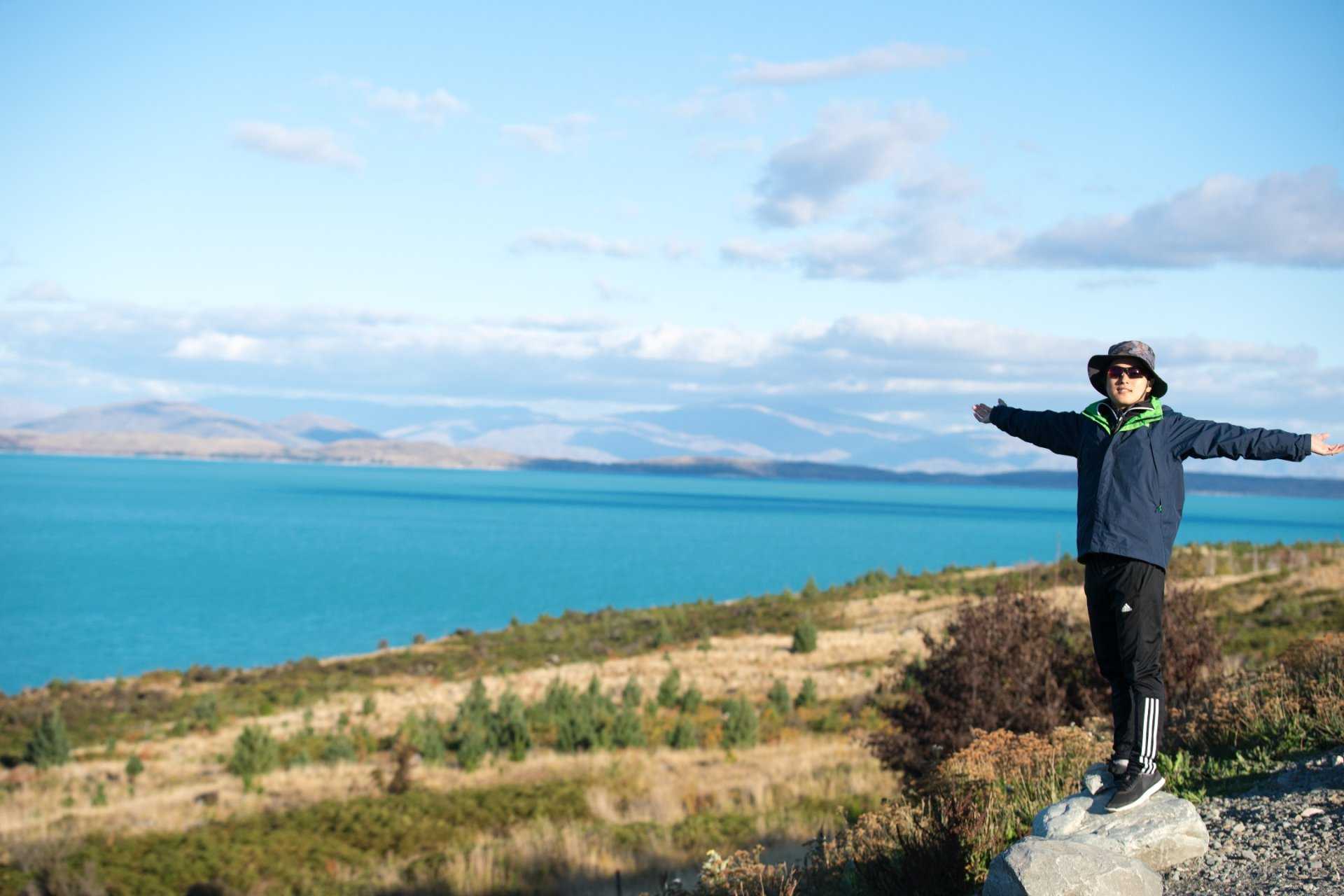 New Zealand: Lake Pukaki, Clay Cliff